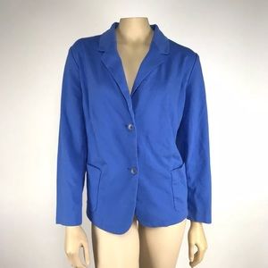 Talbots 2-Button Lightweight Blazer Plus Size 3Xp